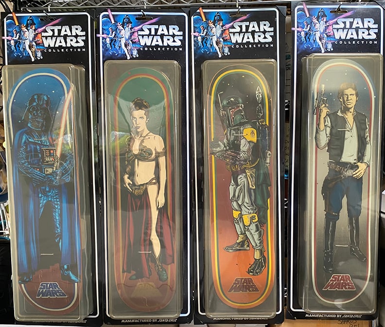 Star Wars x Santa Cruz Skateboards Collection Darth Vader Princess